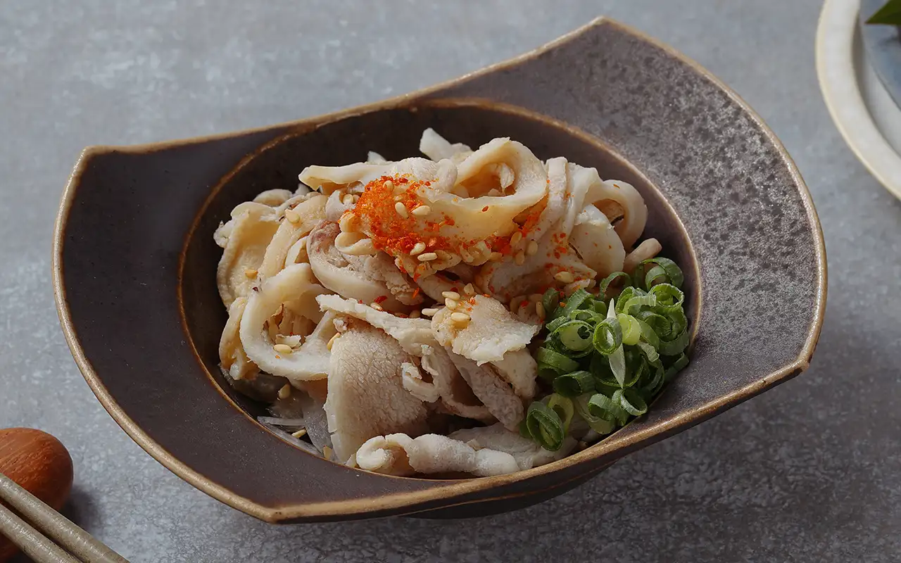 さっぱり酢モツ