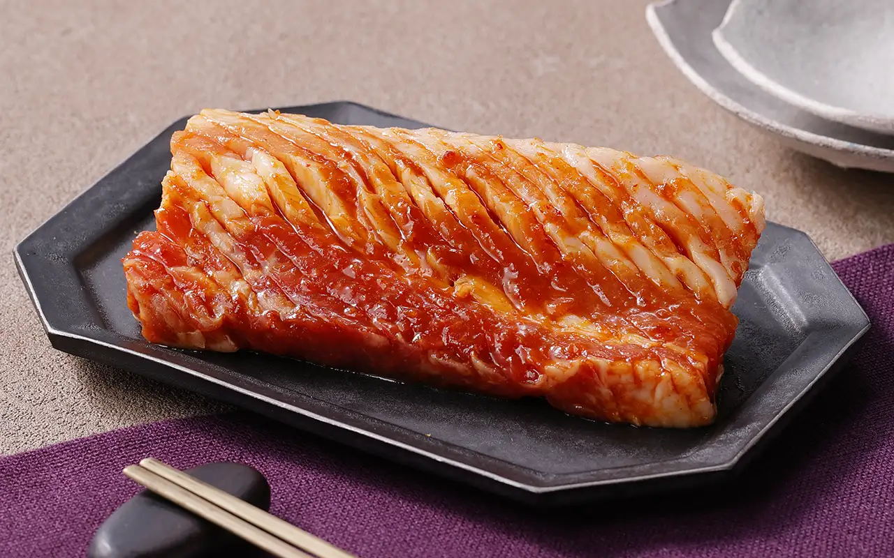 韓国風 豚バラ焼肉～デジカルビ～